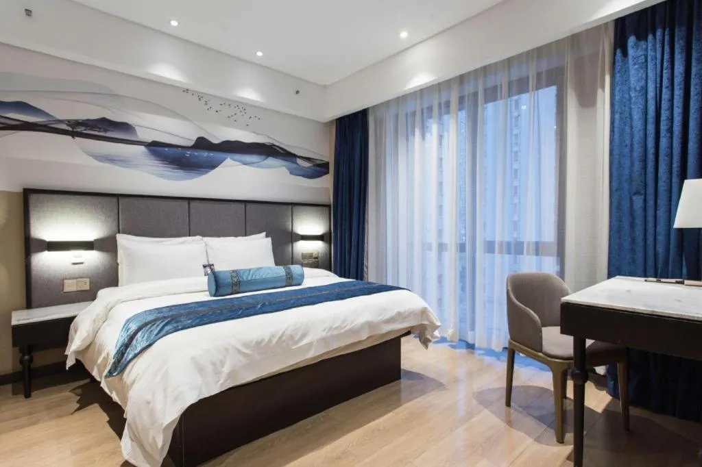 Bed in Yitel Shenyang Hunnan Olympic Sports Center Wanda Plaza