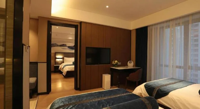 Bed in Yitel Shenyang Hunnan Olympic Sports Center Wanda Plaza