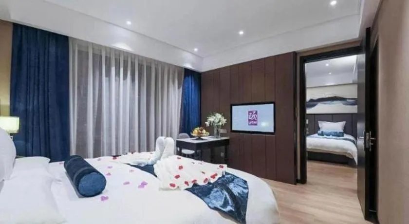 Bed in Yitel Shenyang Hunnan Olympic Sports Center Wanda Plaza