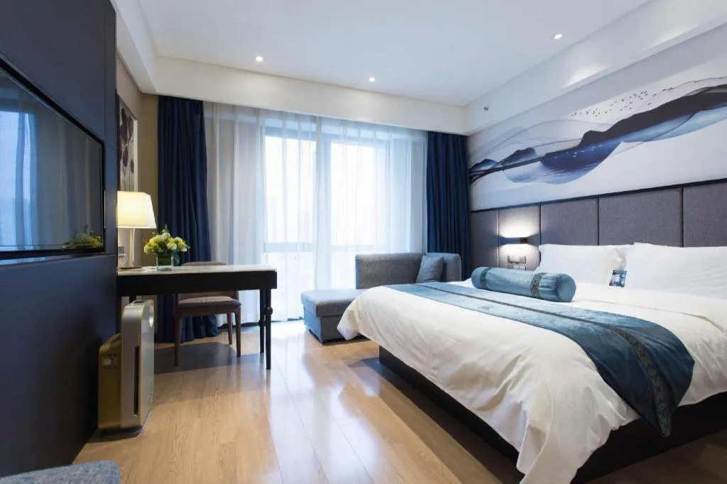 Bed in Yitel Shenyang Hunnan Olympic Sports Center Wanda Plaza