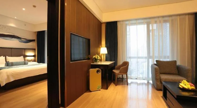 Bed in Yitel Shenyang Hunnan Olympic Sports Center Wanda Plaza