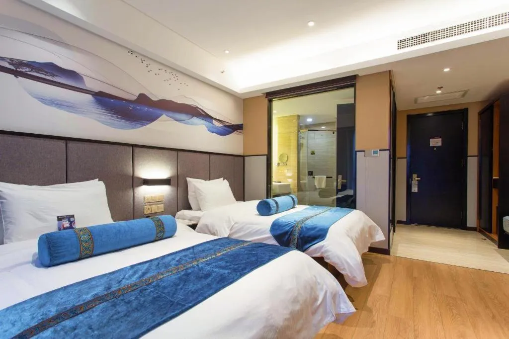 Bed in Yitel Shenyang Hunnan Olympic Sports Center Wanda Plaza