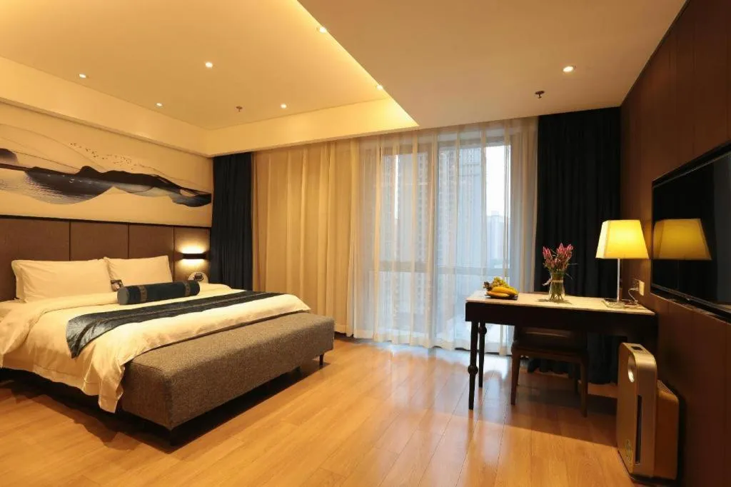 Bed in Yitel Shenyang Hunnan Olympic Sports Center Wanda Plaza