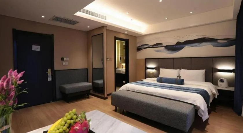 Bed in Yitel Shenyang Hunnan Olympic Sports Center Wanda Plaza