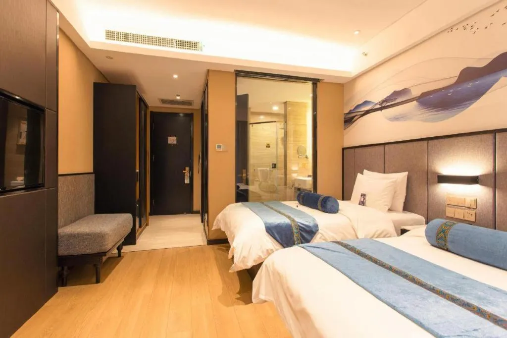 Bed in Yitel Shenyang Hunnan Olympic Sports Center Wanda Plaza