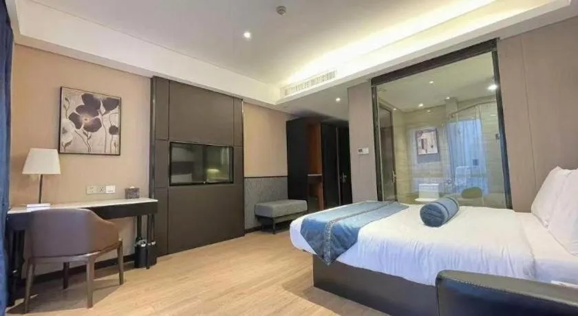 Bed in Yitel Shenyang Hunnan Olympic Sports Center Wanda Plaza