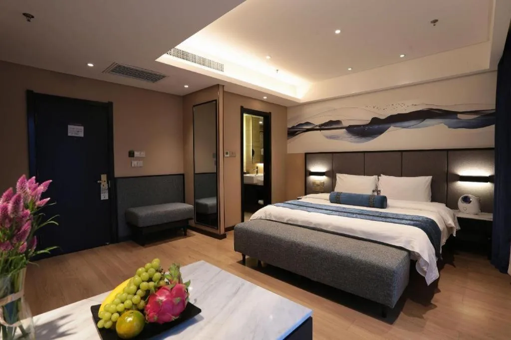 Bed in Yitel Shenyang Hunnan Olympic Sports Center Wanda Plaza