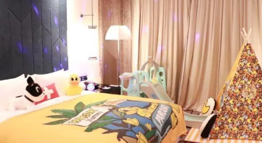 Bed in Swisstouches Hotel Ankang