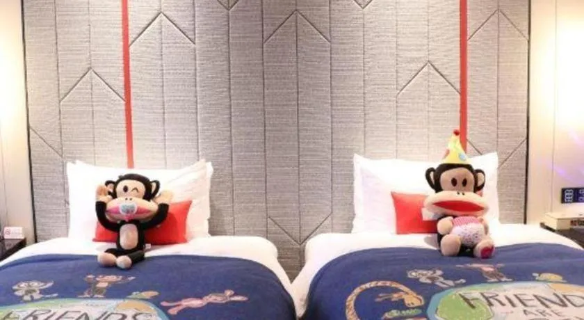 Bed in Swisstouches Hotel Ankang