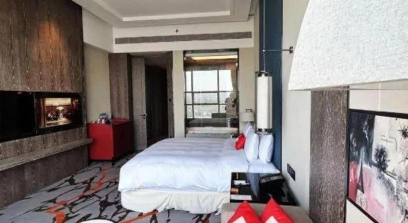 Bed in Swisstouches Hotel Ankang