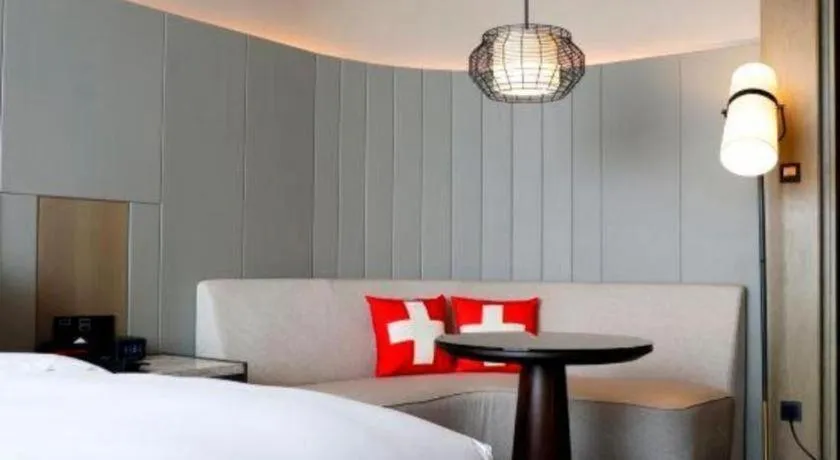 Bed in Swisstouches Hotel Ankang