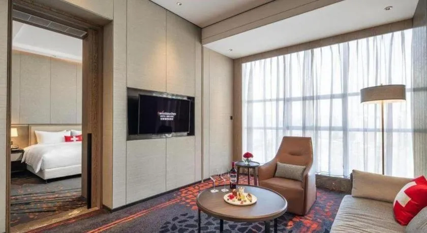 Bed in Swisstouches Hotel Ankang