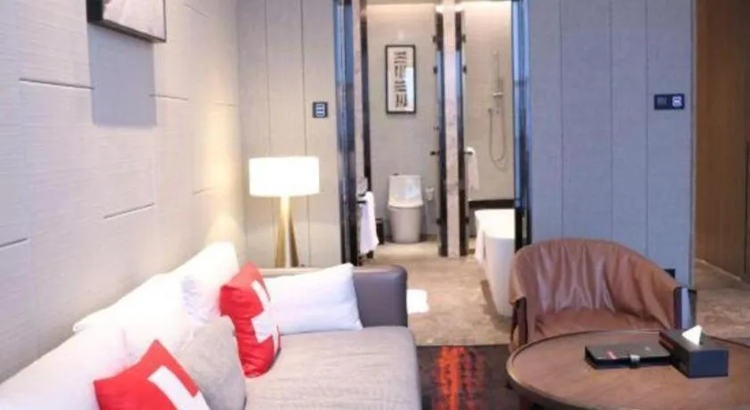 Bed in Swisstouches Hotel Ankang