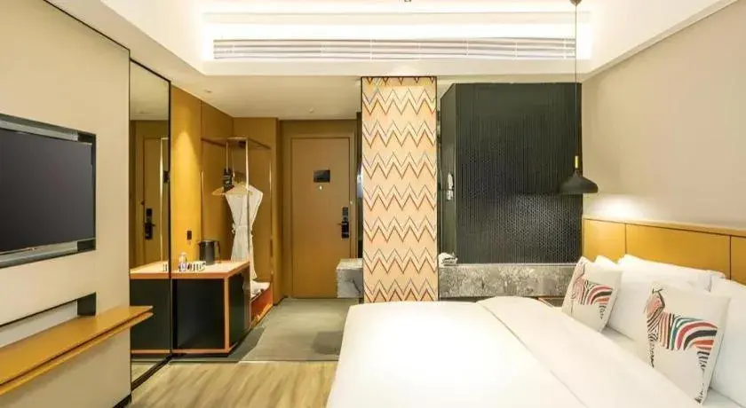 Bed in SOFIS POP HOTEL Bed in SOFIS POP HOTEL