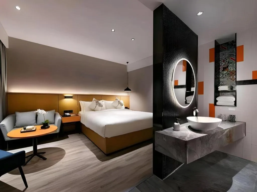 Bed in SOFIS POP HOTEL