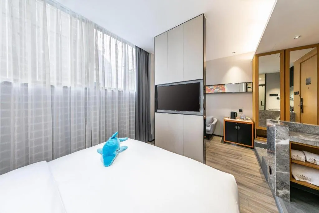 Bed in SOFIS POP HOTEL