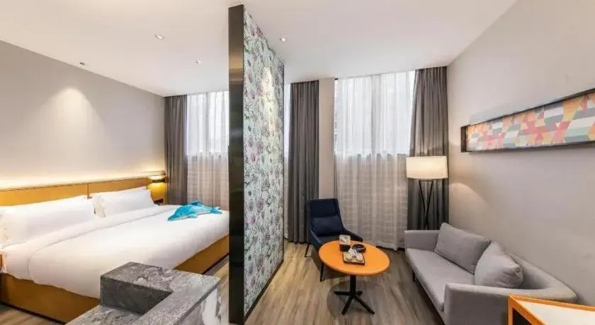 Bed in SOFIS POP HOTEL Bed in SOFIS POP HOTEL