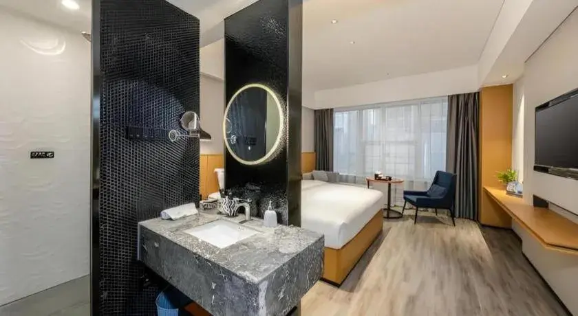 Bed in SOFIS POP HOTEL Bed in SOFIS POP HOTEL