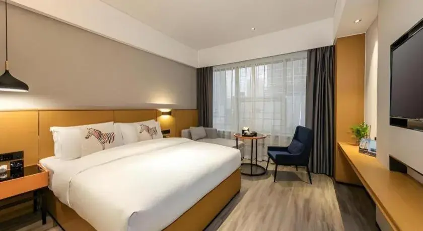 Bed in SOFIS POP HOTEL Bed in SOFIS POP HOTEL