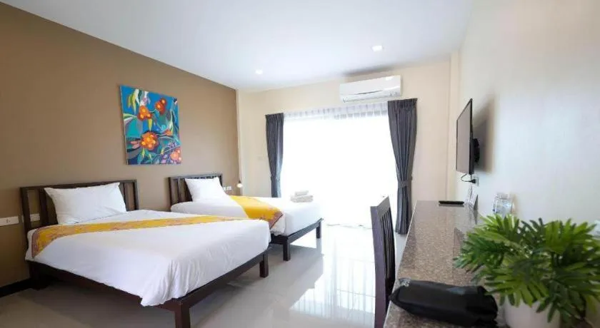 Bed in The Nest Krabi Hotel