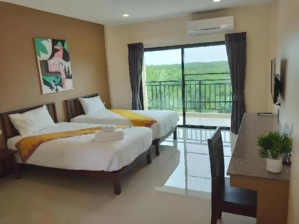 Bed in The Nest Krabi Hotel