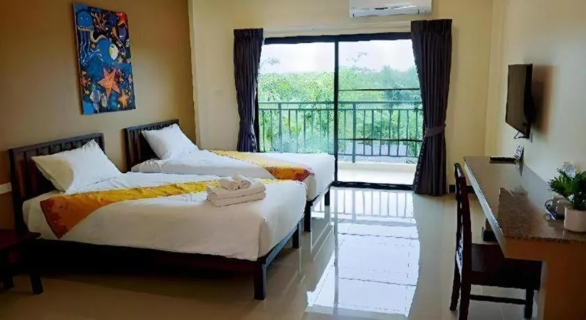 Bed in The Nest Krabi Hotel