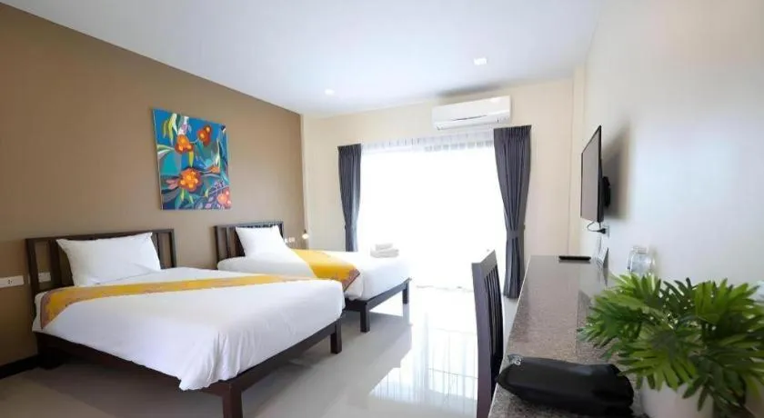 Bed in The Nest Krabi Hotel