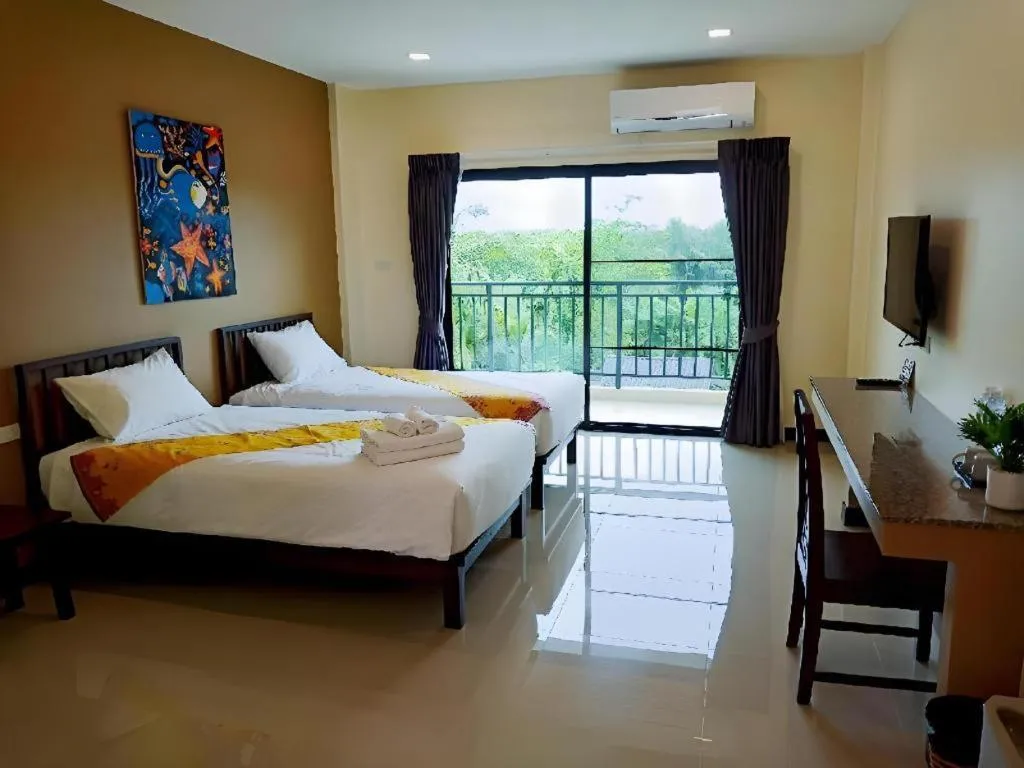 Bed in The Nest Krabi Hotel