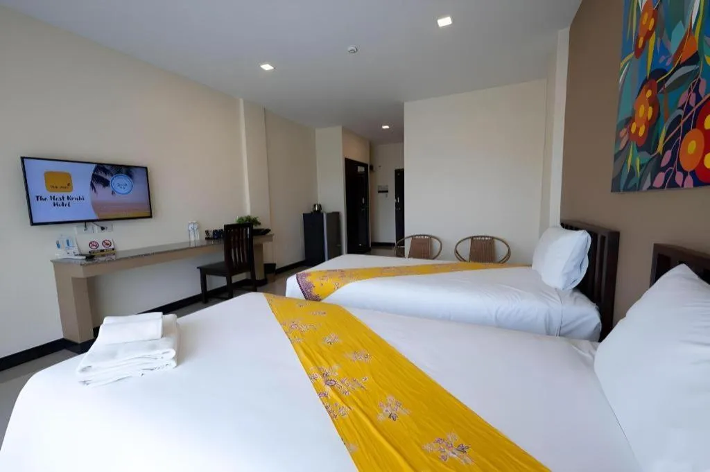 Bed in The Nest Krabi Hotel