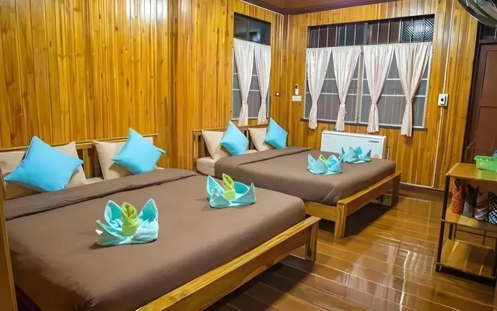 Bed in BankongRimkhong Chiangkhan Bed in BankongRimkhong Chiangkhan