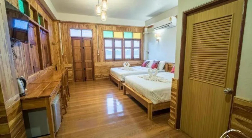 Bed in BankongRimkhong Chiangkhan - Adult Only