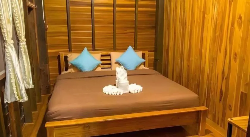 Bed in BankongRimkhong Chiangkhan - Adult Only