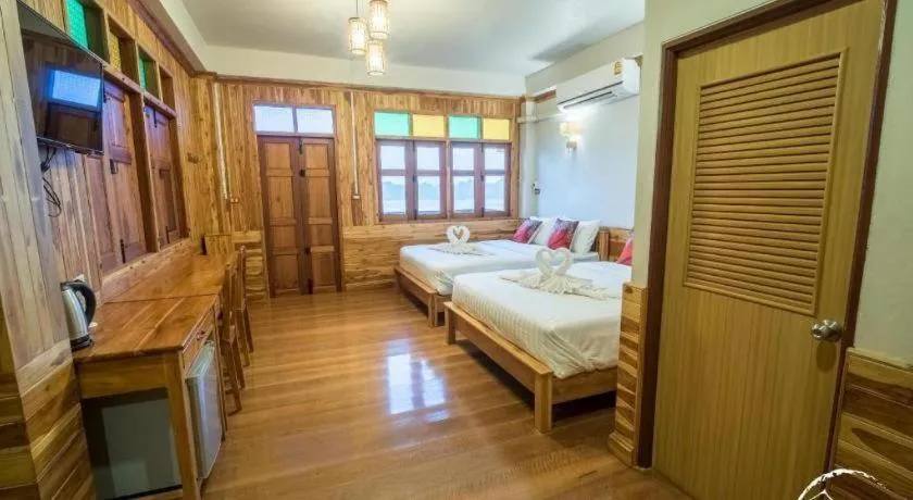 Bed in BankongRimkhong Chiangkhan - Adult Only