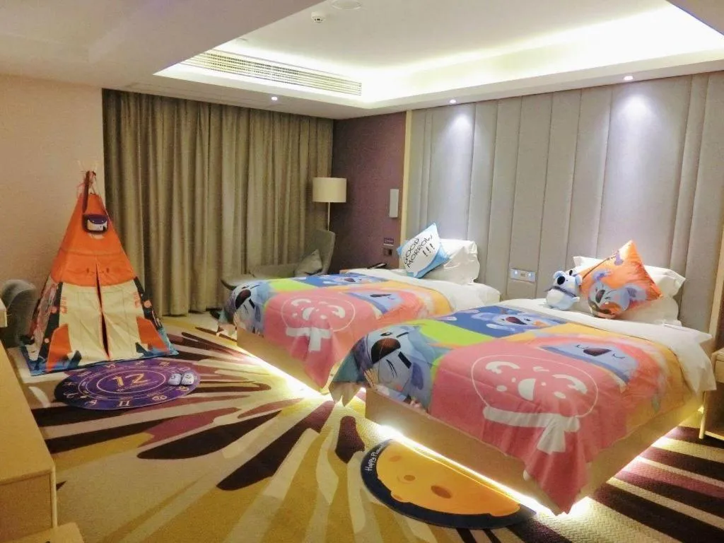 Bed in Lavande Hotels Jingshan Bus Station