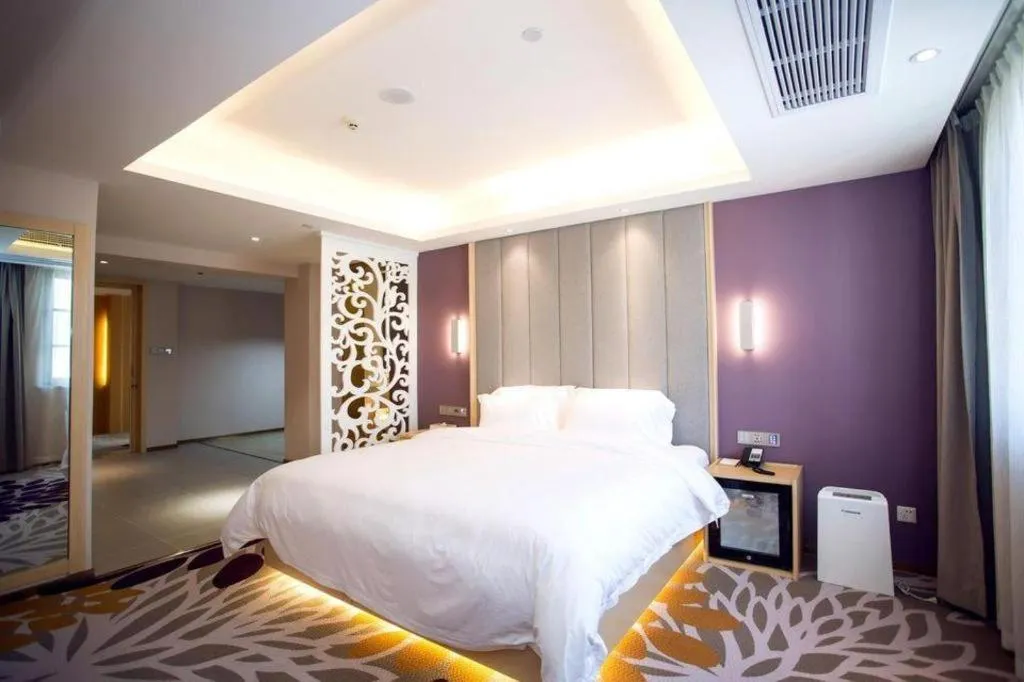 Bed in Lavande Hotels Jingshan Bus Station