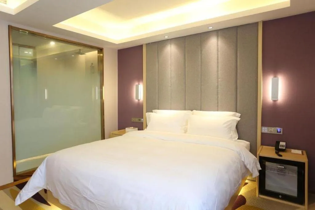 Bed in Lavande Hotels Jingshan Bus Station