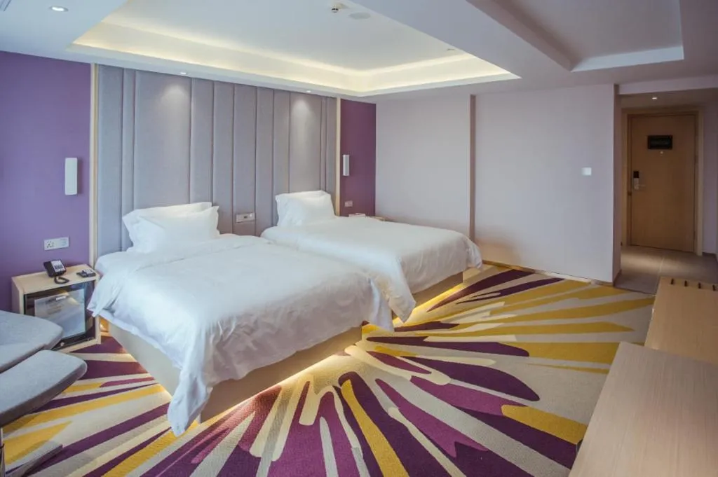 Bed in Lavande Hotels Jingshan Bus Station