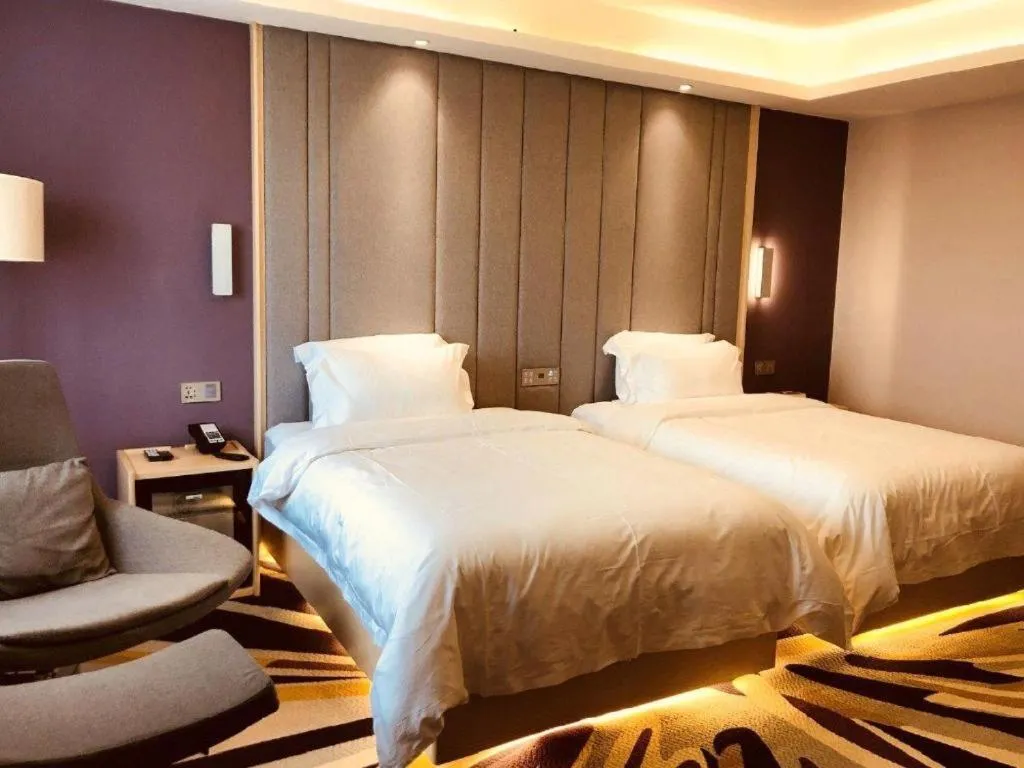 Bed in Lavande Hotels Jingshan Bus Station