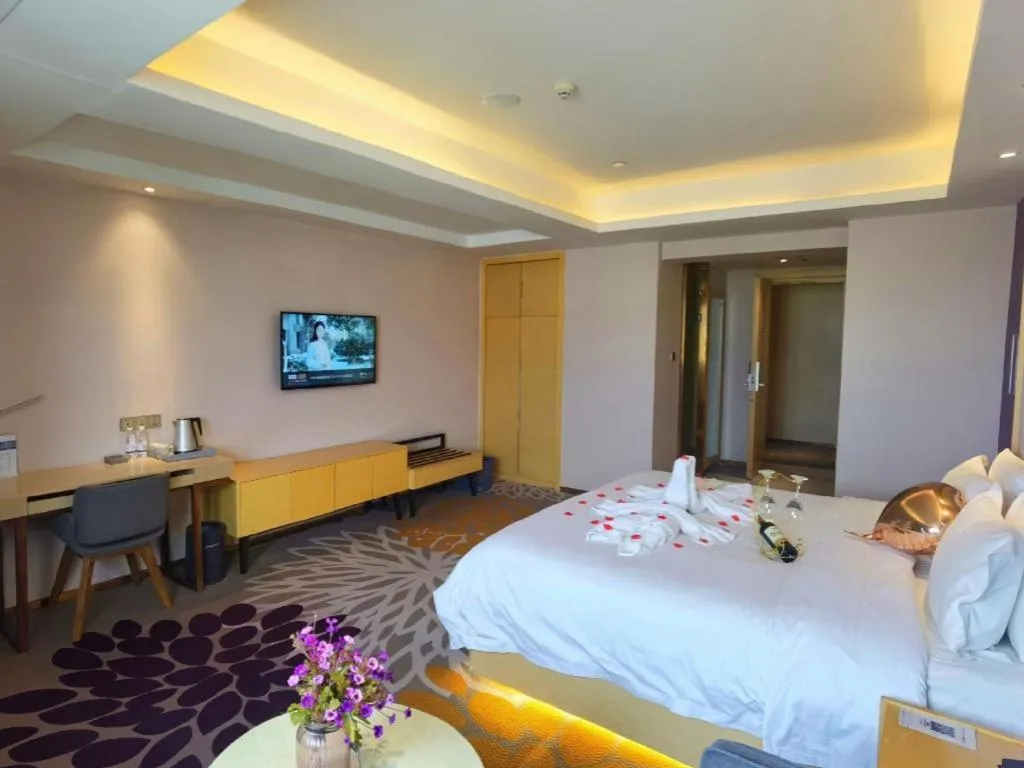 Bed in Lavande Hotels Jingshan Bus Station