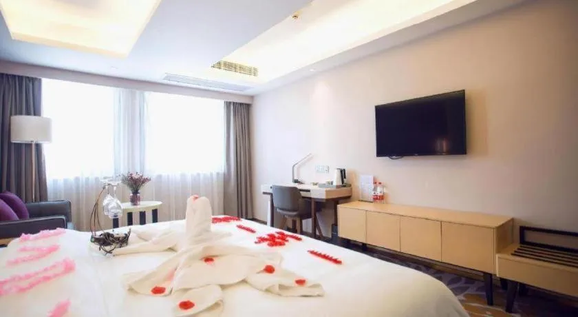 Bed in Lavande Hotels Jingshan Bus Station