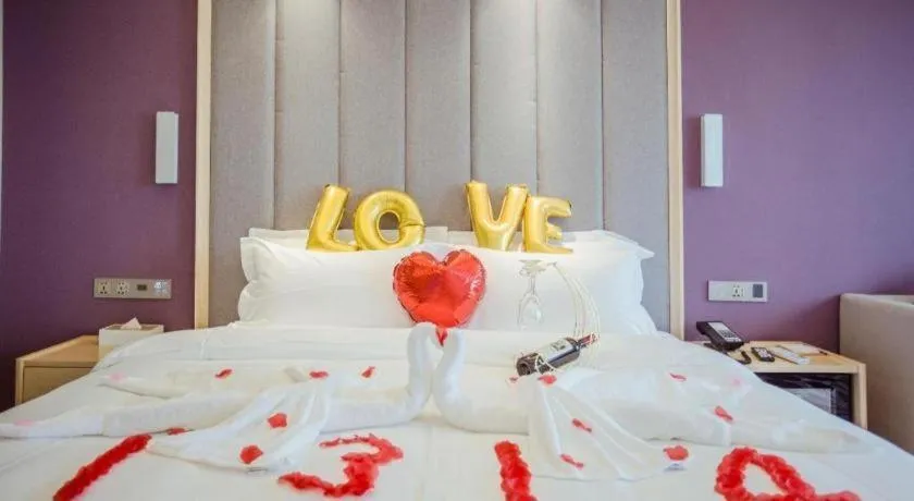 Bed in Lavande Hotels Jingshan Bus Station