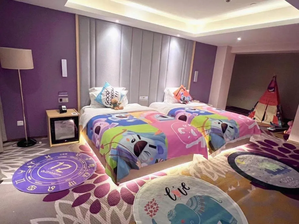 Bed in Lavande Hotels Jingshan Bus Station