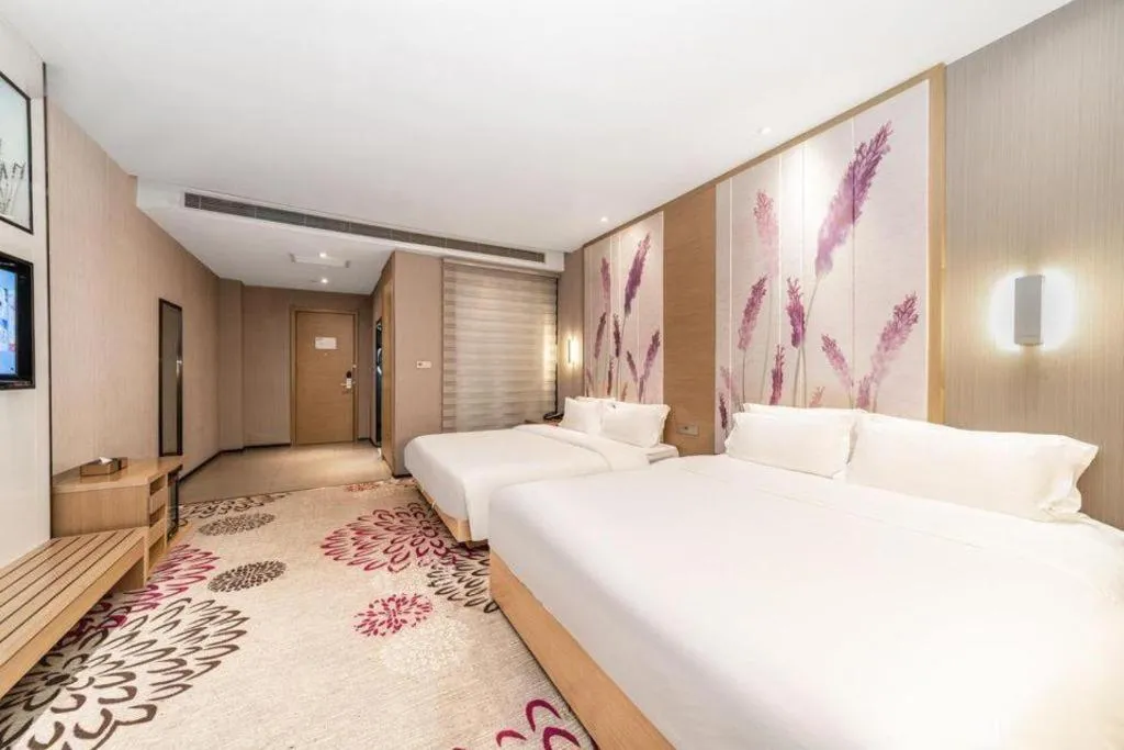 Bed in Lavande Hotel Xi'an 1st Fengcheng Road Municipal Library Metro Station