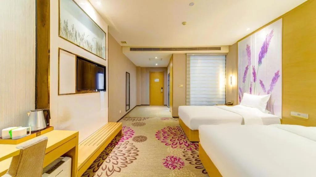 Bed in Lavande Hotel Xi'an 1st Fengcheng Road Municipal Library Metro Station