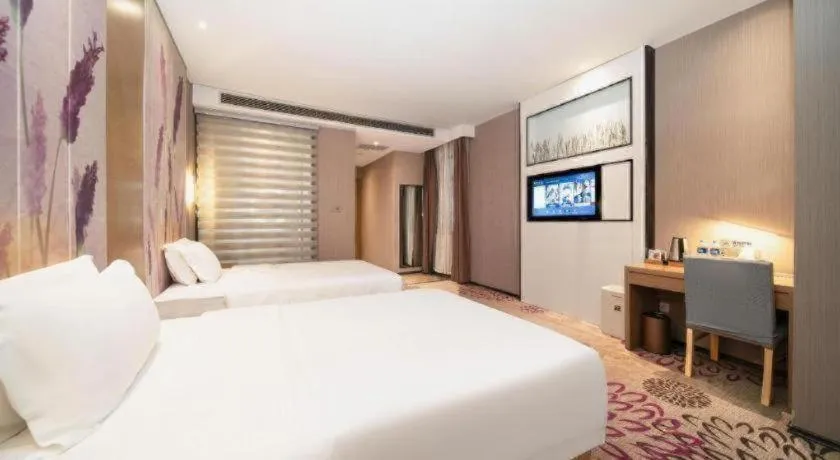 Bed in Lavande Hotel Xi'an 1st Fengcheng Road Municipal Library Metro Station