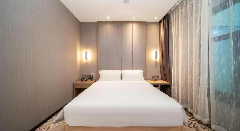 Bed in Lavande Hotel Xi'an 1st Fengcheng Road Municipal Library Metro Station