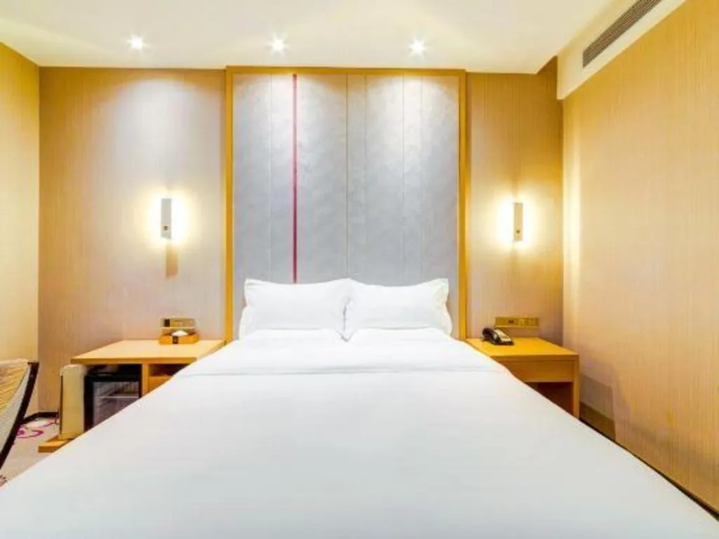 Bed in Lavande Hotel Xi'an 1st Fengcheng Road Municipal Library Metro Station