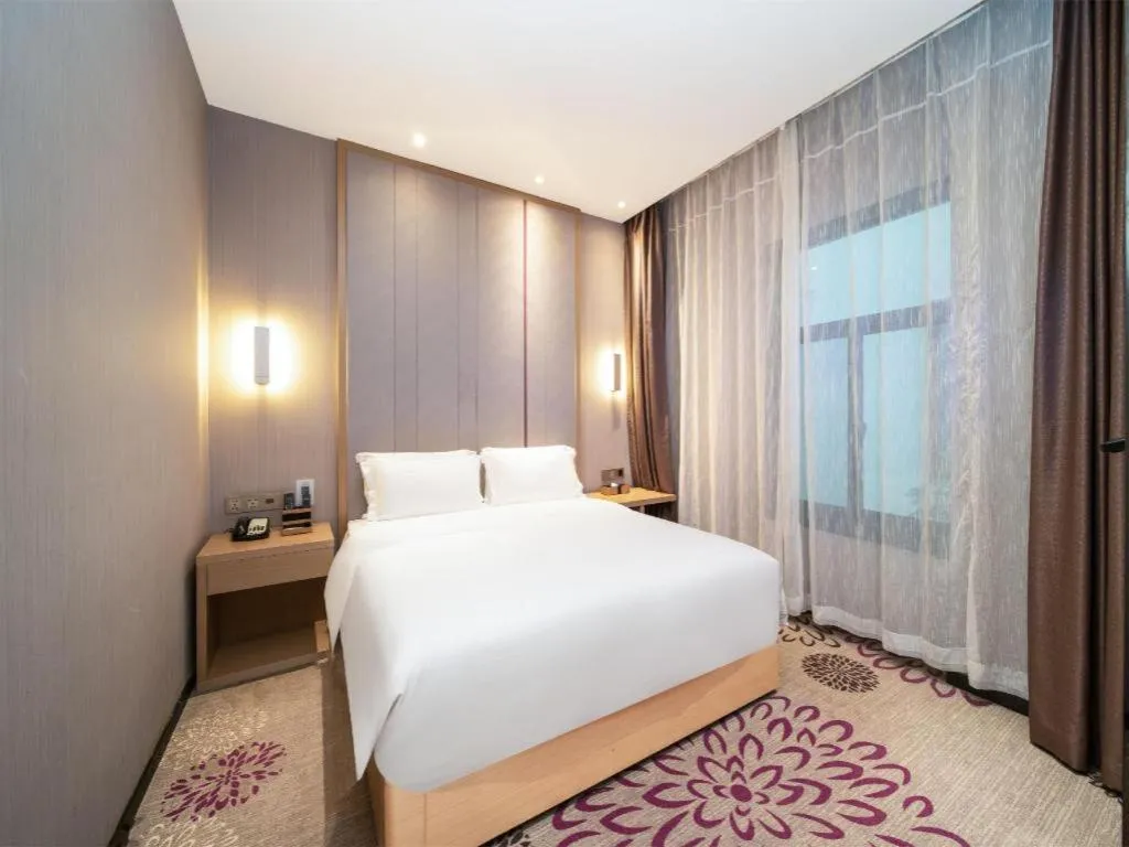 Bed in Lavande Hotel Xi'an 1st Fengcheng Road Municipal Library Metro Station