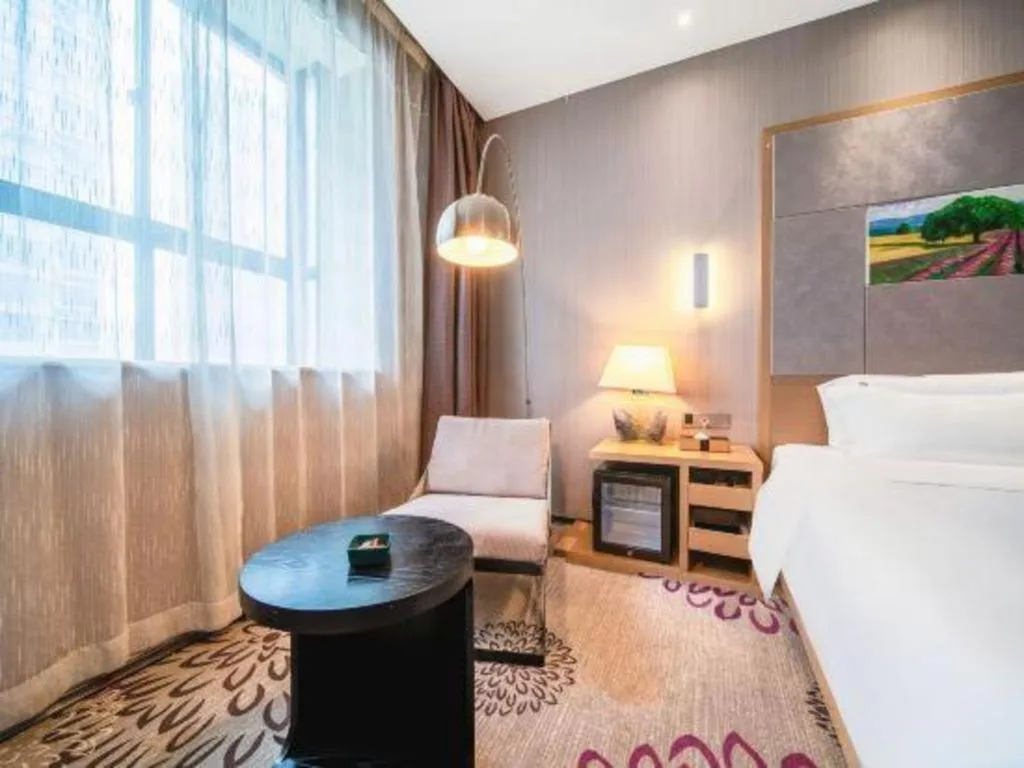 Bed in Lavande Hotel Xi'an 1st Fengcheng Road Municipal Library Metro Station