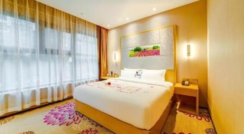 Bed in Lavande Hotel Xi'an 1st Fengcheng Road Municipal Library Metro Station